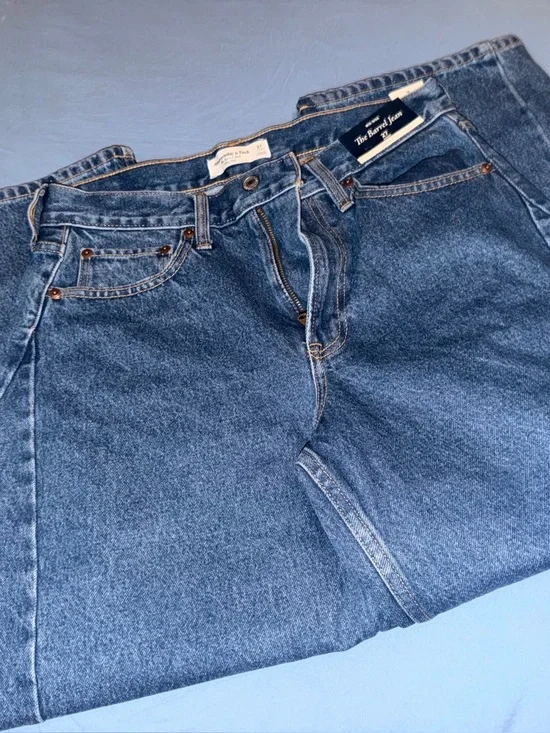 Abercrombie & Fitch Barrel jeans NEW - Picture 7 of 7